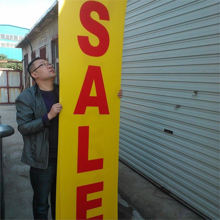 Customized plastic sign board(001)