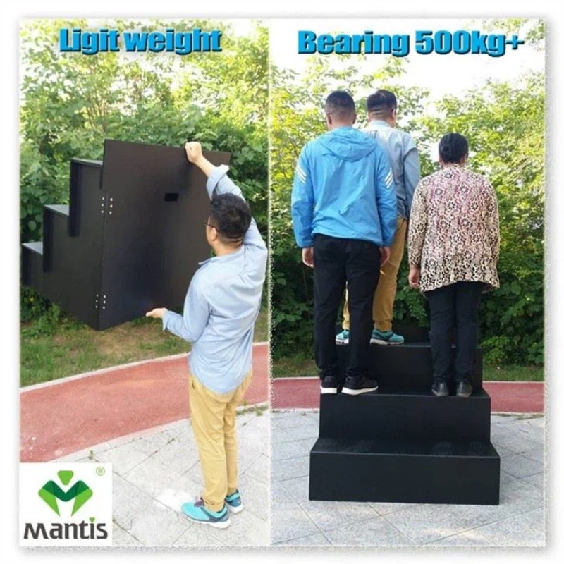 4-tier Corrugated Plastic Flower Stand 4-tier Corrugated Plastic Flower Stand